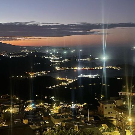 九份山海灣民宿 I 近老街 L 海景檜木房 Ngoại thất bức ảnh